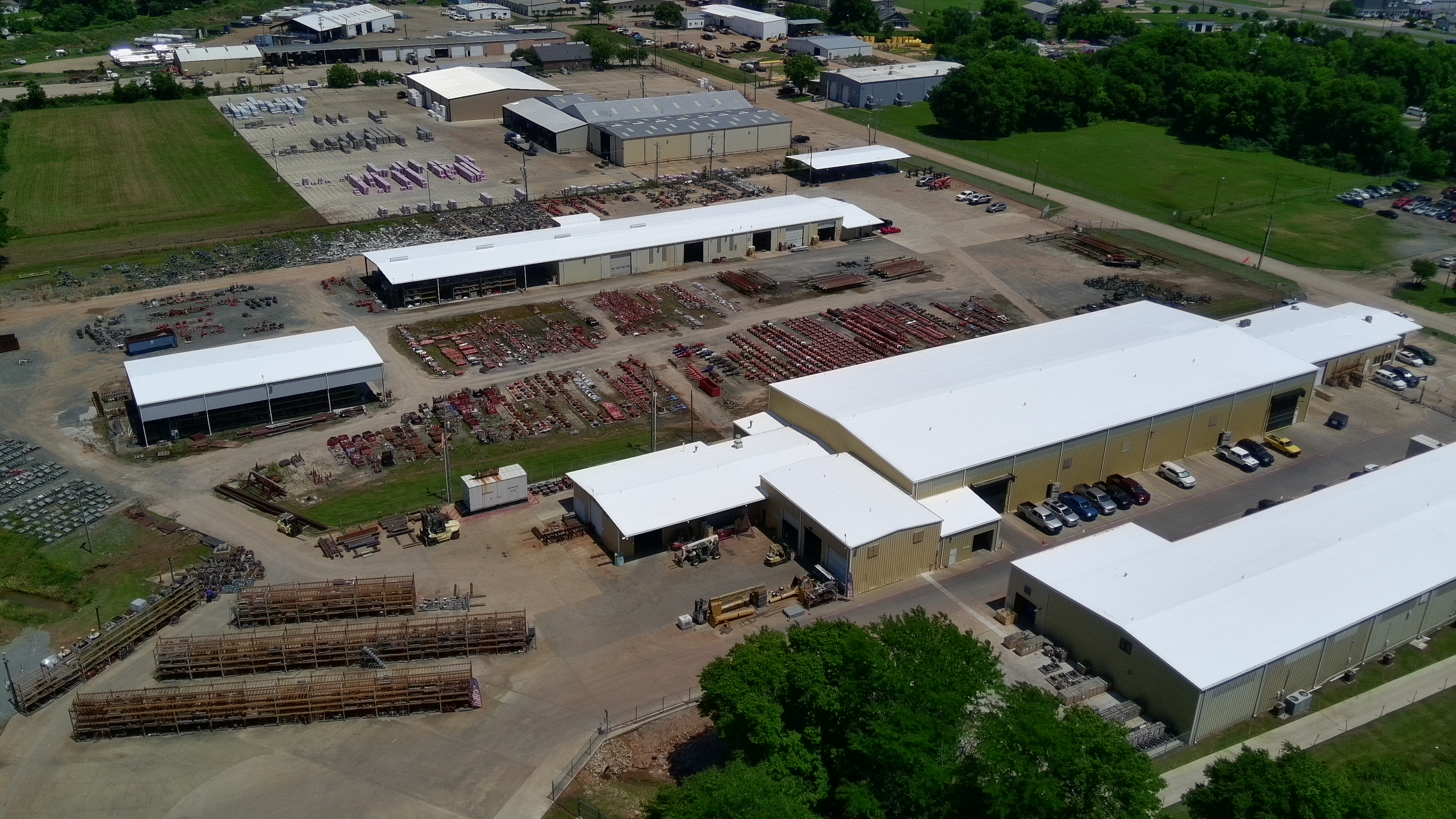 Commercial roofing project